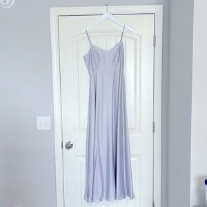 Small Show me your MuMu silver satin dress
